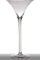 INNA-Glas Cocktailglas - Martini Glas Sacha auf Standfuß, Trichter - rund, klar, 40cm, Ø 19.5cm - XXL Glas - Riesen Glas
