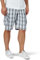 Lee Herren Dungarees New Belted Wyoming Cargo Short Cargos, Blue Mirage Plaid, 50