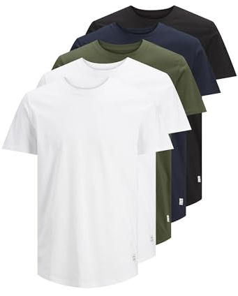 JACK & JONES herr Jjenoa Tee Ss Crew Neck Noos T-tröja | T-shirt