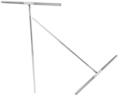 Garneck 2pcs Stainless Steel Pancake Crepe Spreader Tools for Easy Application Baking Supplies