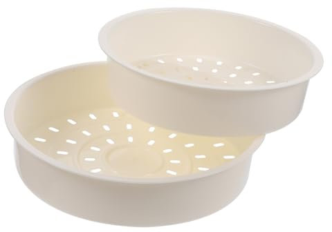 VINTORKY 2pcs Food Steamer Basket Steamer Cookware for Kitchen Supply for Steamed Rice Basket Preparation Compatible Electric Cookers