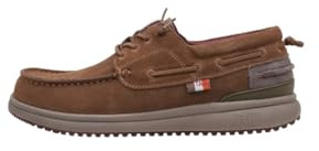 Pitas | Denver | Mocassins pour Homme | Chaussures Bateau pour l'hiver | Baskets d'hiver | Sneakers | Botte d'hiver | Chaussure sans Lacets | Chaussure Walkinpitas | Camel 43