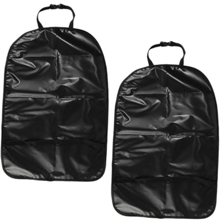 ULDIGI 2 Pcs Protector de Asiento Trasero para Coche, Funda para Niños, Protege contra Suciedad y Lodo, Ajuste