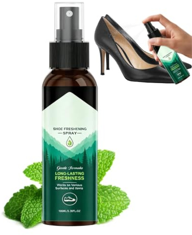 Skospray eliminerar dålig lukt 100 ml skodeodorant för luktfria, utomhus, | Deodoriserande fräschare för sneakers och kängor Lämplig För Män, Kvinnor, Gym, Sport, Sneaker