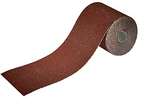 wolfcraft Rollo de papel abrasivo para madera/metal I 3174000