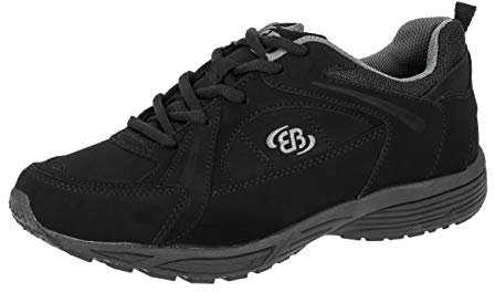 Brütting Unisex Hiker Walkingschuhe, Schwarz Grau, 42 EU