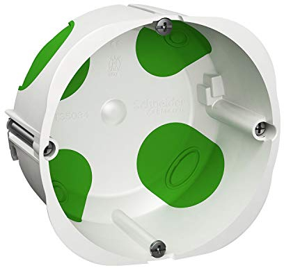 Schneider Electric - Multifix Air, boîte étanche 1 poste, diamètre 85 mm, profondeur 47 mm, 32A - IMT35034