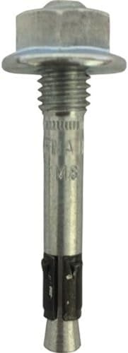 fischer - Cheville à frapper FNA II 6 x 25 M6/5 avec écrou et filetage à collerette en acier électrozingué/Boite de 100