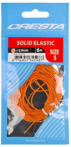 Cresta SOLID Elastic (Gummi) 0,90mm/ 6m Peach - Cresta Gummizug