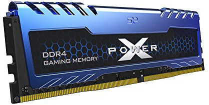 Silicon Power XPOWER - Módulo de Memoria de Escritorio para Juegos DDR4 3200 MHz (PC4 25600), 288 Pines, CL16, 1,35 V, UDIMM, bajo Voltaje