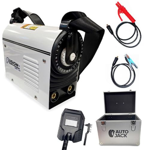 Autojack Inverter Welder Lift TIG Scratch Welding,140 Amp IGBT MMA ARC Digital Display, Stick Welder Hot Start Anti-Stick, Includes Carry Strap 240V