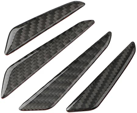 Anawakia 4 Stück Auto Tür Kantenschutz Trim Streifen Aufkleber Auto Türschutz Fahrzeugzubehör Carbon Kantenschutz Scratch Bumper Trim Aufkleber