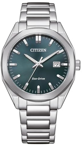CITIZEN Herren Analog Quarz Uhr mit Edelstahl Armband BM7620-83X