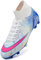 situkeke Herren Fußballschuhe High Top Spikes Fussballschuhe Jugendliche Cleats Professionelle Athletics Trainingsschuhe Outdoor Sport Blau 45 EU