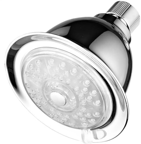 Eoixuqba Pomme de douche à changement de couleur | Pommeau de douche LED haute pression, pommeau de douche à lumière LED colorée, pommeau de douche de salle de bain avec lumière de détection de