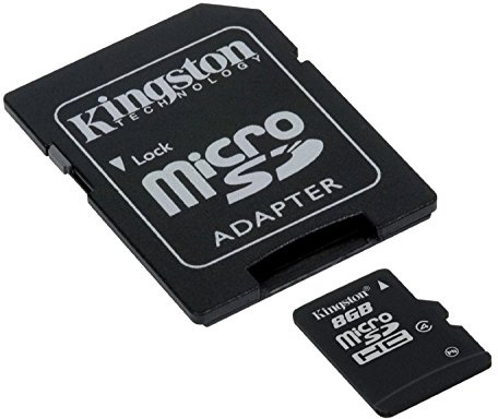 Professional Kingston 4GB MicroSDHC Card for ICEMOBILE Flurry Smartphone with custom formatting and Standard SD Acapter. (Class 4)