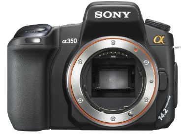 Sony DSLRA350 Digital Single Lens Reflex (D-SLR) Camera - body only (14.2 MP)