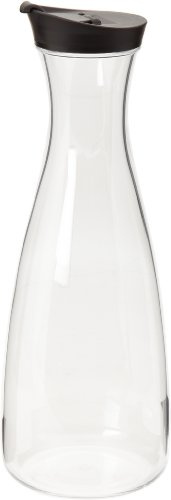 Prodyne Acrylic Juice Carafe, 56 oz, Black