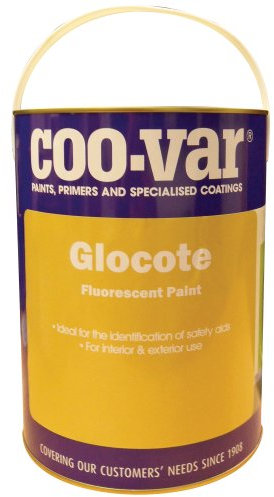 Glocote Fluorescent Paint - Orange - 1 Litre