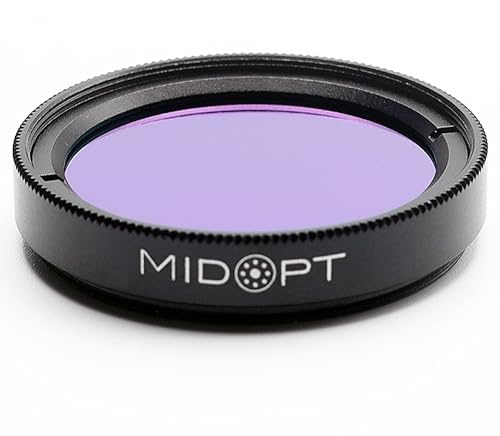 MidOpt Near-IR Bandpass Filter for Machine Vision, BP Series, Broad Bandwidth, Range: 820-910nm, BP850-27, Fits M27 Lens Filter Thread