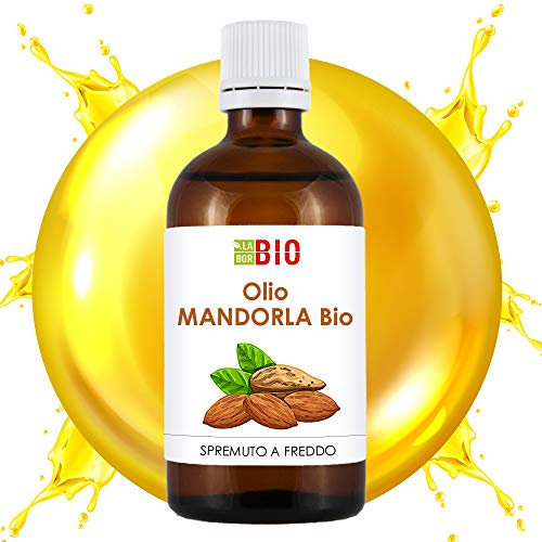 Olio Mandorle dolci Bio 100 ml spremuto a freddo - Idratante Corpo Gravidanza Neonati - LaborBio