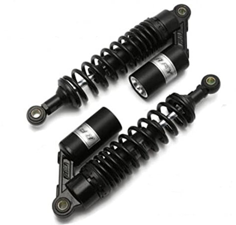 Hegeiisy 320mm 12.5 pollice 7mm Molla Universale Moto Ammortizzatori Posteriore Sospensione ATV Quad Scooter Dirt Bike Per CBR600 CBR400 CB500 YZF XC EXC XCF Nero