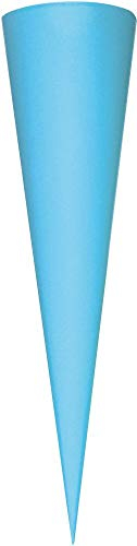 Goldbuch 97808 - Bastelschultüte 70 cm rund, hellblau