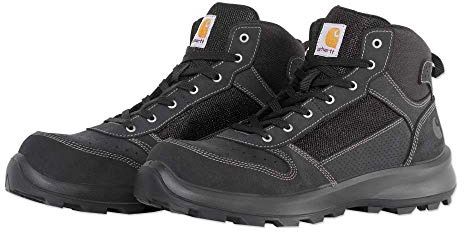 Carhartt Men's Michigan Rugged Flex® S1P Midcut Safety Boot, Black, 41
