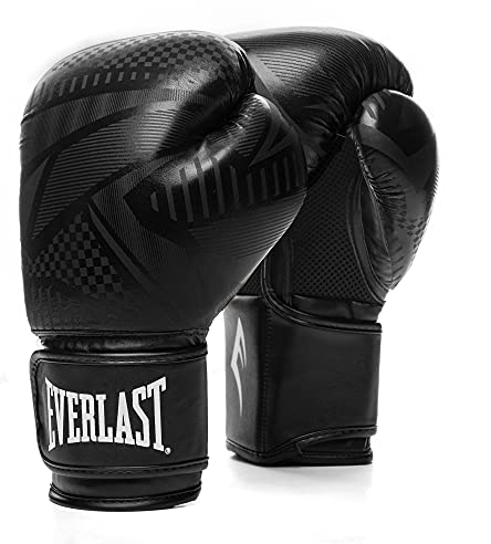 Everlast Unisex Erwachsene Boxhandschuhe Spark Glove Trainingshandschuh, Schwarz Geo, 10oz