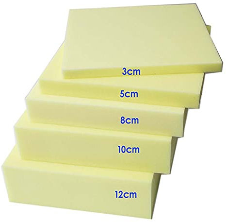 Insert en mousse haute densité pour rembourrage de fauteuil roulant, canapé, coussin de siège, meuble, banc, rehausseur, pour projets créatifs