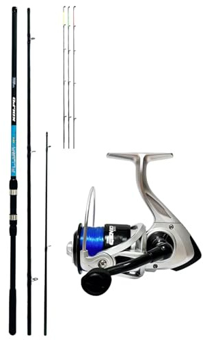 kolpo kit pesca feeder con canna da pesca in carbonio mulinello e filo da pesca pesca feeder e method pesca orate