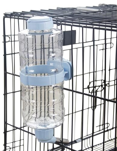 Rrlihjgu - Dispensador de agua para jaula de perro - Biberón antigoteo para ardillas y roedores, accesorios para jaulas, suministros de alimentación para animales domésticos pequeños – hogar, interior