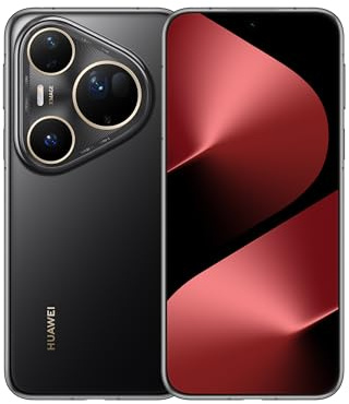 HUAWEI Pura 80 Ultra Smartphone 16GB+512GB, Umschaltbare Dual-Teleobjektivkamera, 1 Zoll Ultra Lighting HDR-Kamera, KI-Geräuschunterdrückung, 5170 mAh Akku, Golden Black