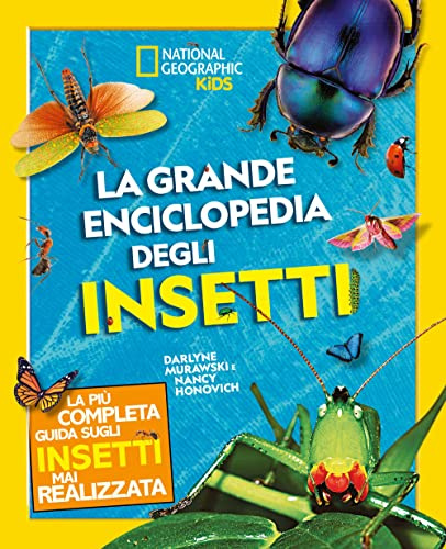 Enciclopedia Insetti - La grande enciclopedia degli insetti | Edizione illustrata a colori | Guida completa per entomologi, studenti e appassionati