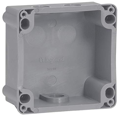 Boîtier réversible Hypra pour Prisinter fixe 3P+N+T 16A - plastique - IP44/55