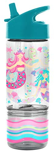 Stephen Joseph SJ115328 Sip and Snack, Polypropylene, Mermaid