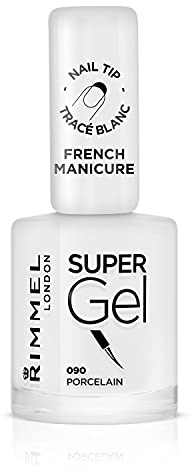 Rimmel - Vernis à Ongles Super Gel French Manicure - Couleur et Brillance - Longue Tenue - 090 Tip Whitener - 12ml