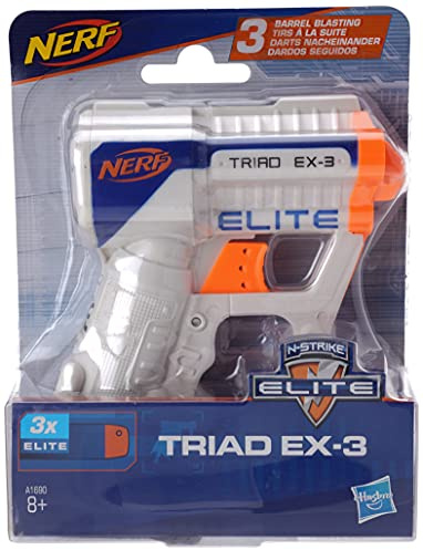 NERF Elite Triad EX3 et Flechettes Elite Officielles