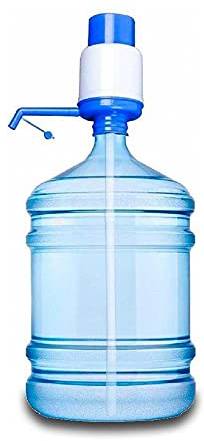 Rubinetto universale per distributore d'acqua per taniche e bottiglie | Compatibile con taniche da 2, 5, 6, 8 e 10 litri | Pompa idraulica manuale | Erogatore d'acqua manuale a pressione