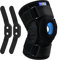 ABYON Kniebandage mit Scharnier für Knie, Männer Damen Kniestütze mit Klettverschluss Zweiseitigen Stabilisatoren, Linderung und Wiederherstellung von Knieschmerzen (M)