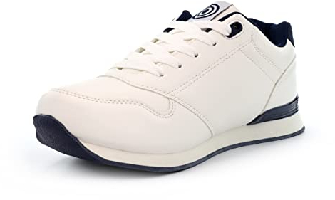 Mens Lawn Bowls Shoes - Bowling Trainers for Lawn Bowling - White, Size 8 UK