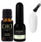 Didier Lab - Primer Ongle Gel UV et Rubber Base Coat Semi Permanent - Vernis Transparent - Primer Sans Acide Nail Prep pour Vernis Permanent - Gummy Base Clear - Gel Ongle UV LED
