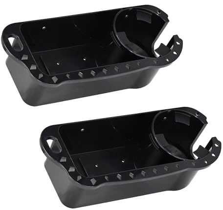 PLOOTA 2 Pack Boat Seat Caddy Organizer,Versatile Storage Solution for Marine Vessels - Perfect for Bass Boats, Kayaks, Pontoons, Jon Boats, and Fishing Cabin Storage