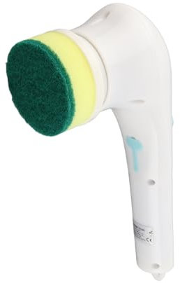 Leapiture Rechargeable Grout Cleaner Electric Grout Scrubbing Machine Cordless Tile Cleaning Brush with 5 Heads for Bathroom Kitchen