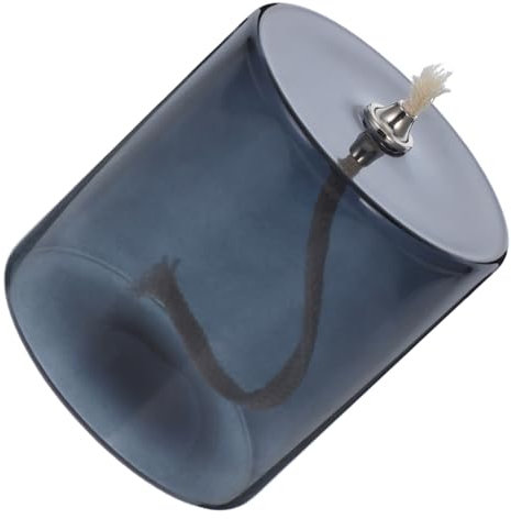 IMIKEYA Lámpara De Aceite Candelabro De Decorativa Hogar para Cenas Románticas Rellenable Aceite Líquido