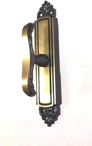 inferramenta Maniglia Cremonese Perfetta Per Finestra e Porta In Legno Massiccio | 2 Varianti: Con Perni, Con Fori | Ricambio Universale Per Infissi (Con Perni)