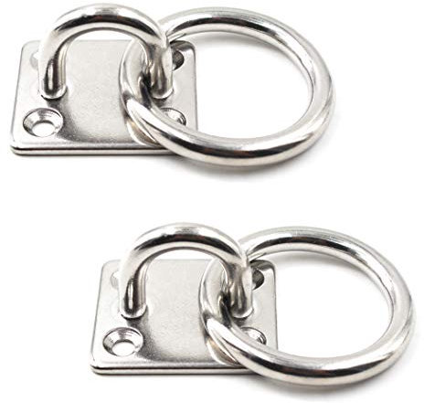 SeeRaphee Anclaje para Montaje en Pared de Techo Ancla Resistente Acero Inoxidable 304 5/16 8mm (2 Pezzi)