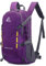 free knight 40L Leichter Tagesrucksack Radfahren Wandern Wasserdichter Reiserucksack (Violett)