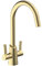 Bristan Acorn Easyfit Kitchen Sink Mixer Brushed Brass Tap