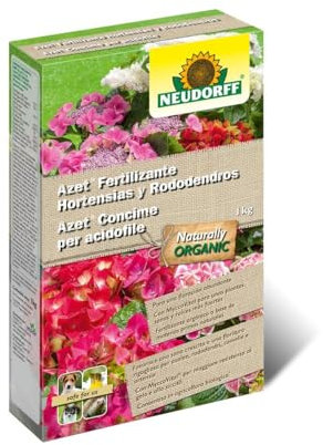 Azet Fertilizante Hortensias y Rododendros Orgánico